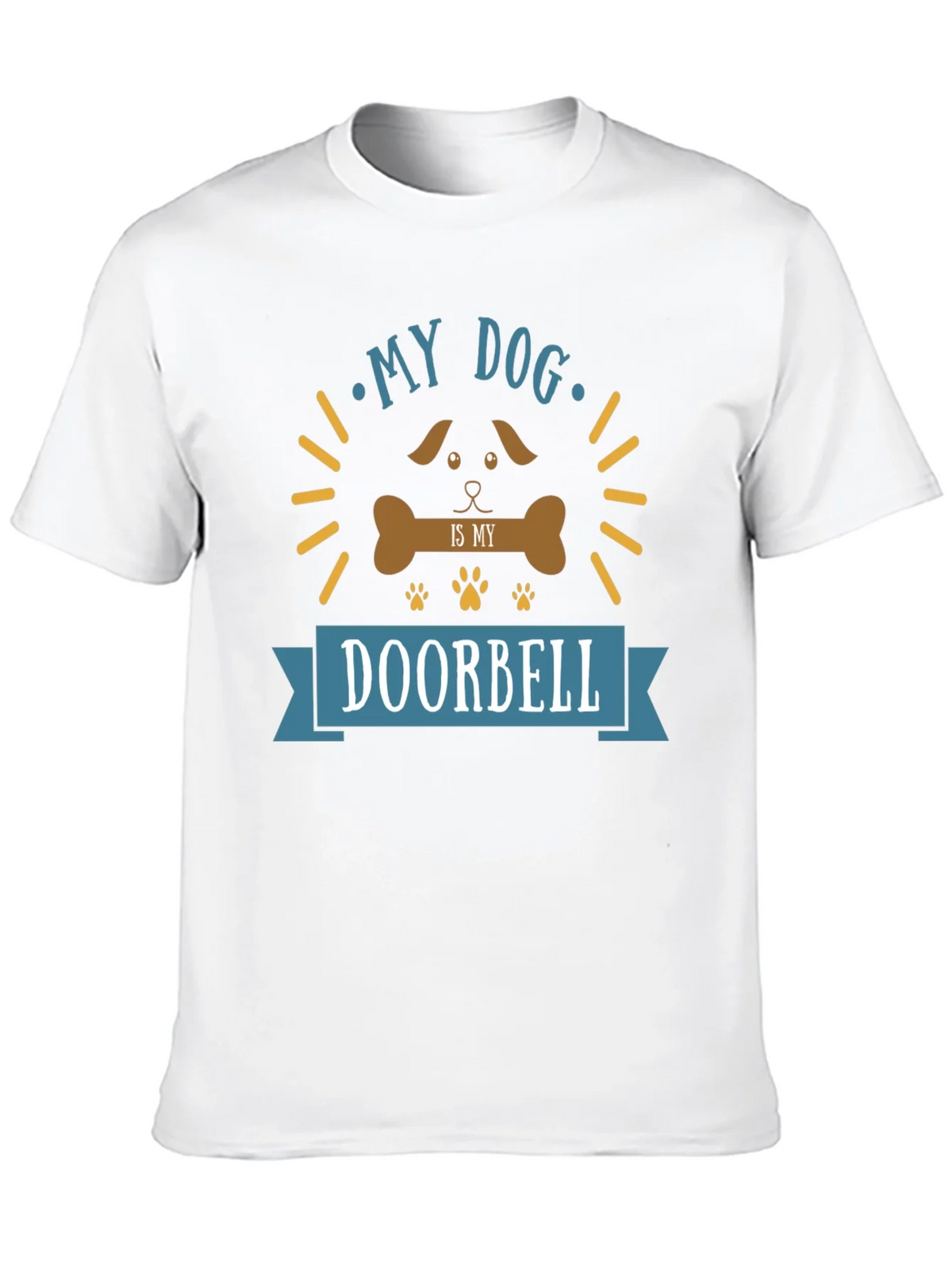 My Dog is My Doorbell Funny Graphic T-Shirt product image 12