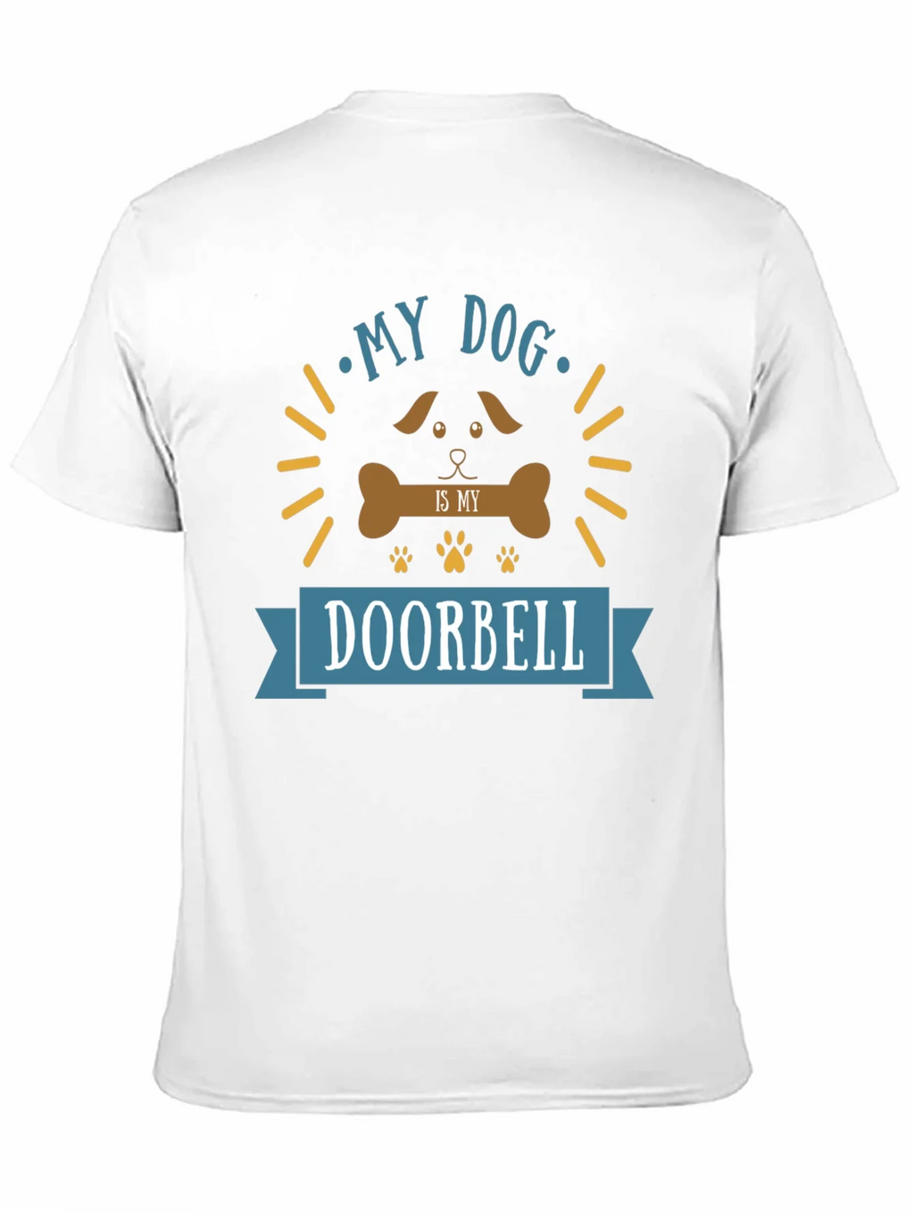 My Dog is My Doorbell Funny Graphic T-Shirt product image 2