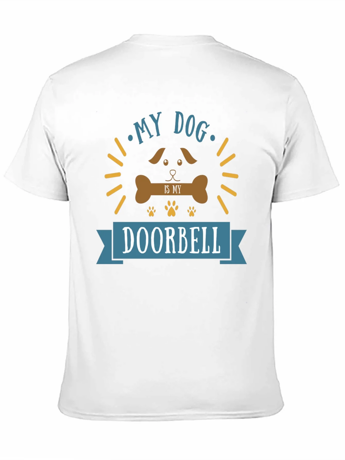 My Dog is My Doorbell Funny Graphic T-Shirt product image 2
