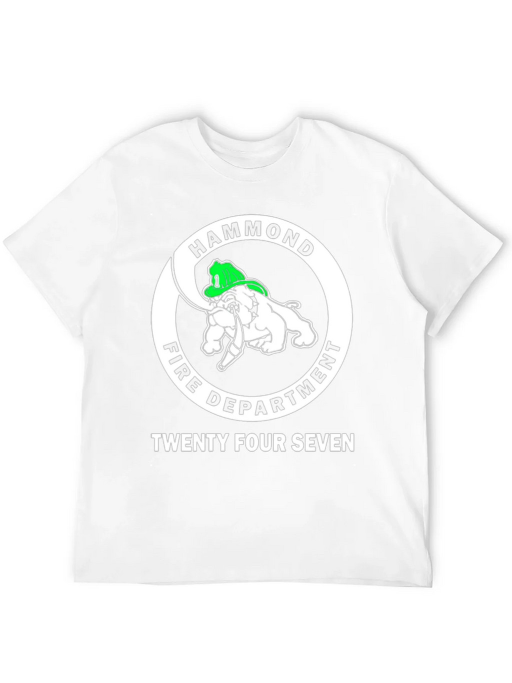 Hammond Fire Department Bulldog T-Shirt product image 3