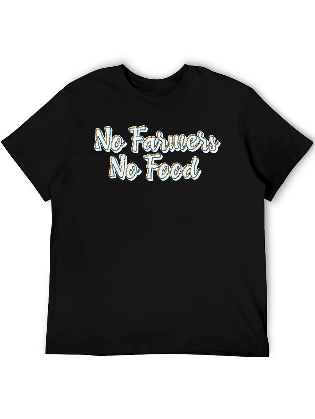 No Farmers No Food Graphic Tee product image 8