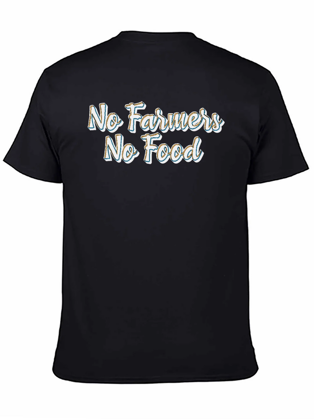 No Farmers No Food Graphic Tee product image 7
