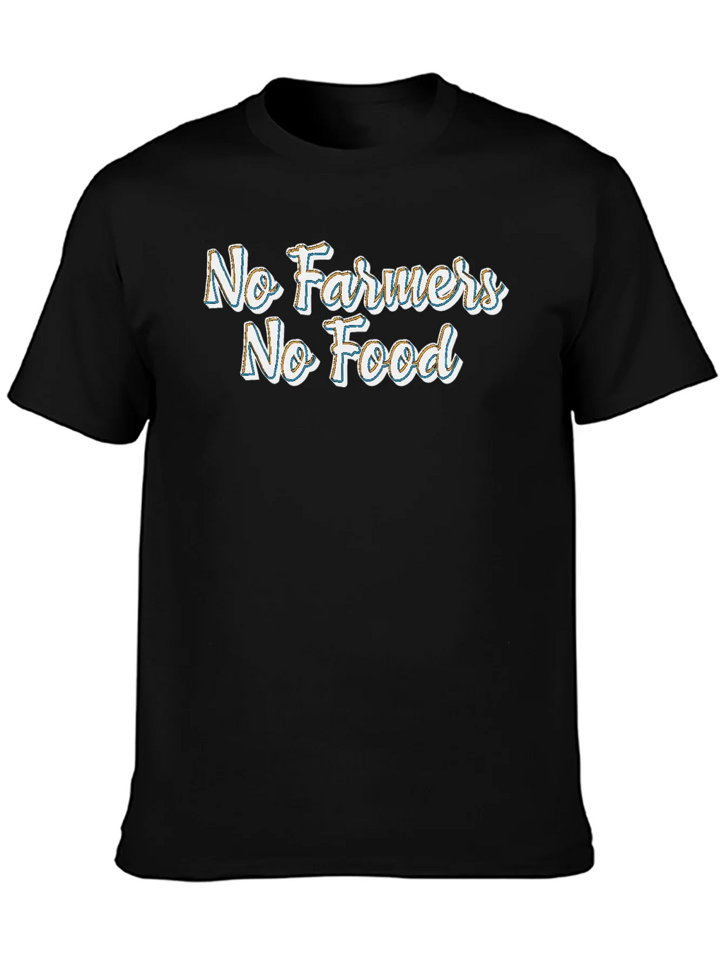 No Farmers No Food Graphic Tee product image 6