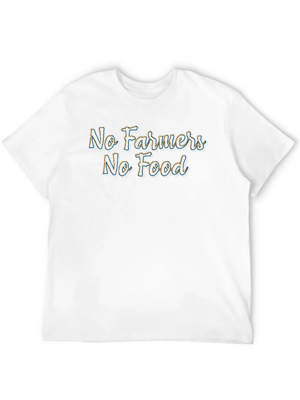 No Farmers No Food Graphic Tee product image 3