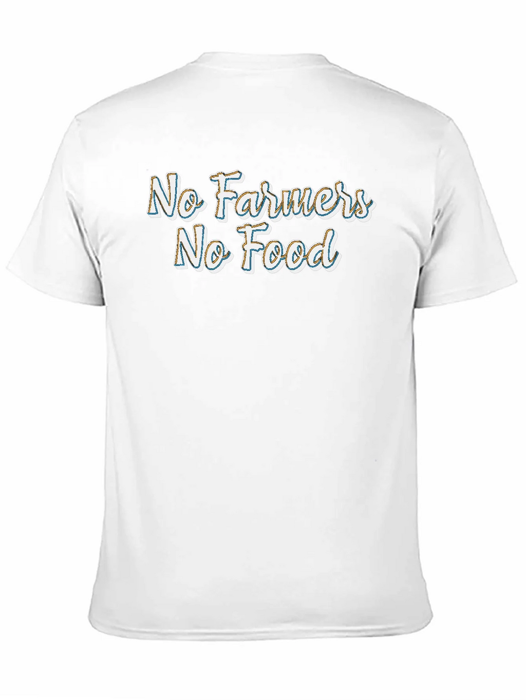 No Farmers No Food Graphic Tee product image 2