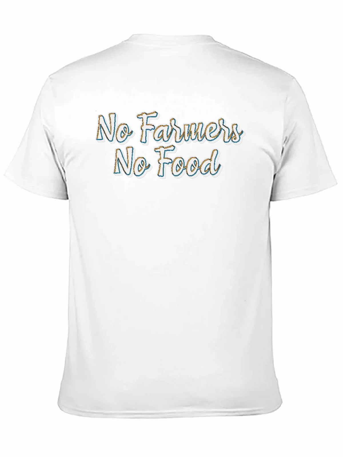 No Farmers No Food Graphic Tee product image 2