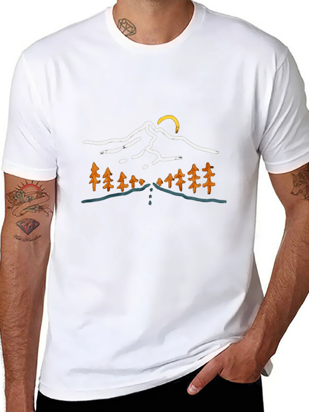 Mountain Road Trip Graphic Tee product image 10