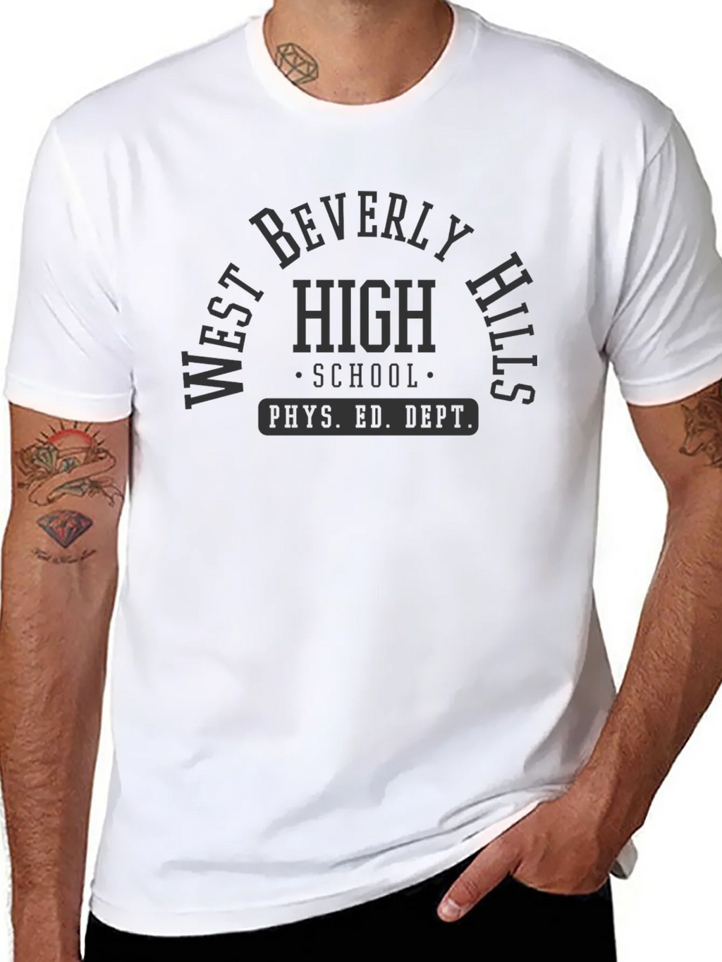 West Beverly High School Phys Ed T-Shirt product image 10