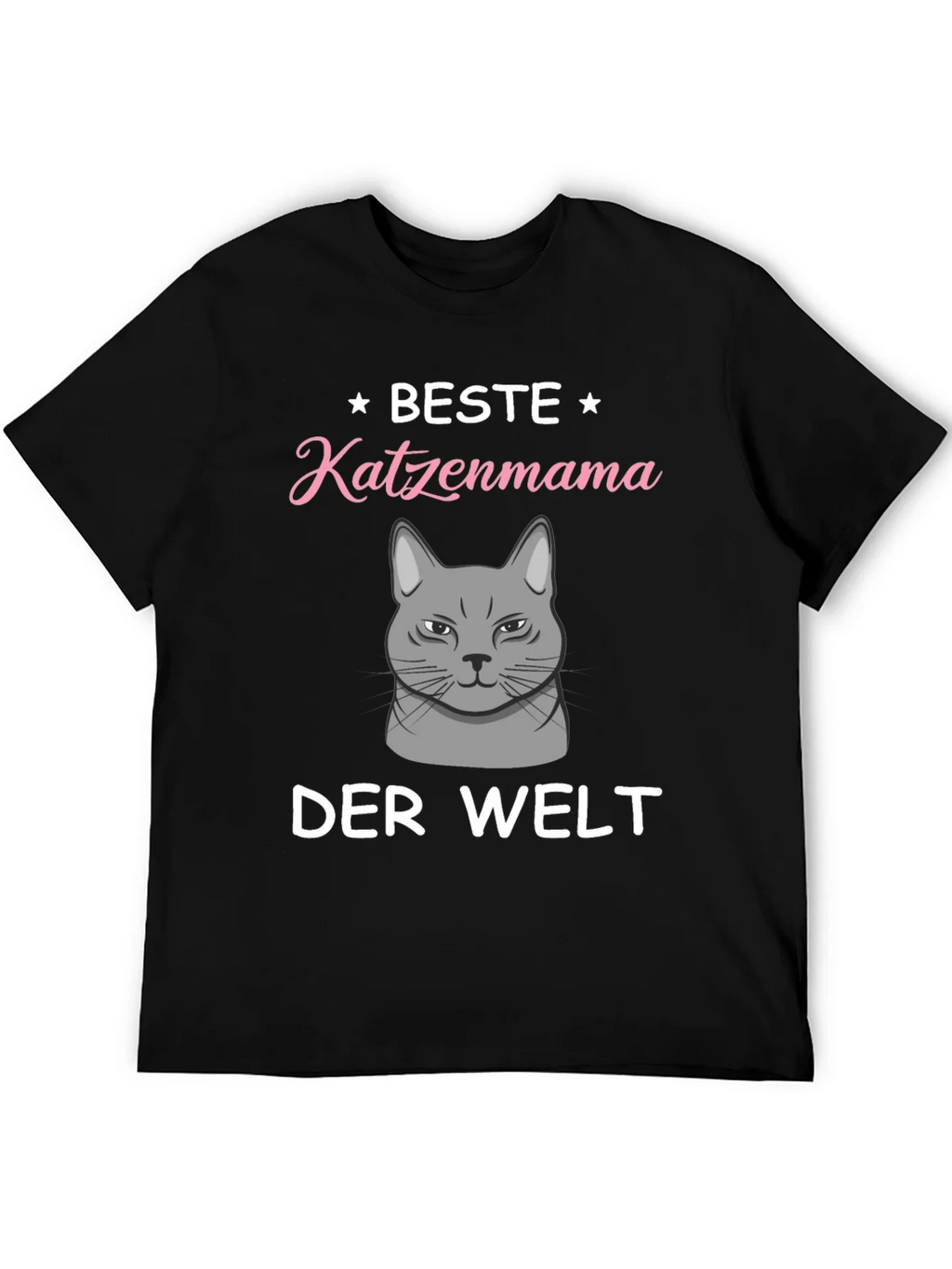 Best Cat Mama T-Shirt - German Text Design product image 8