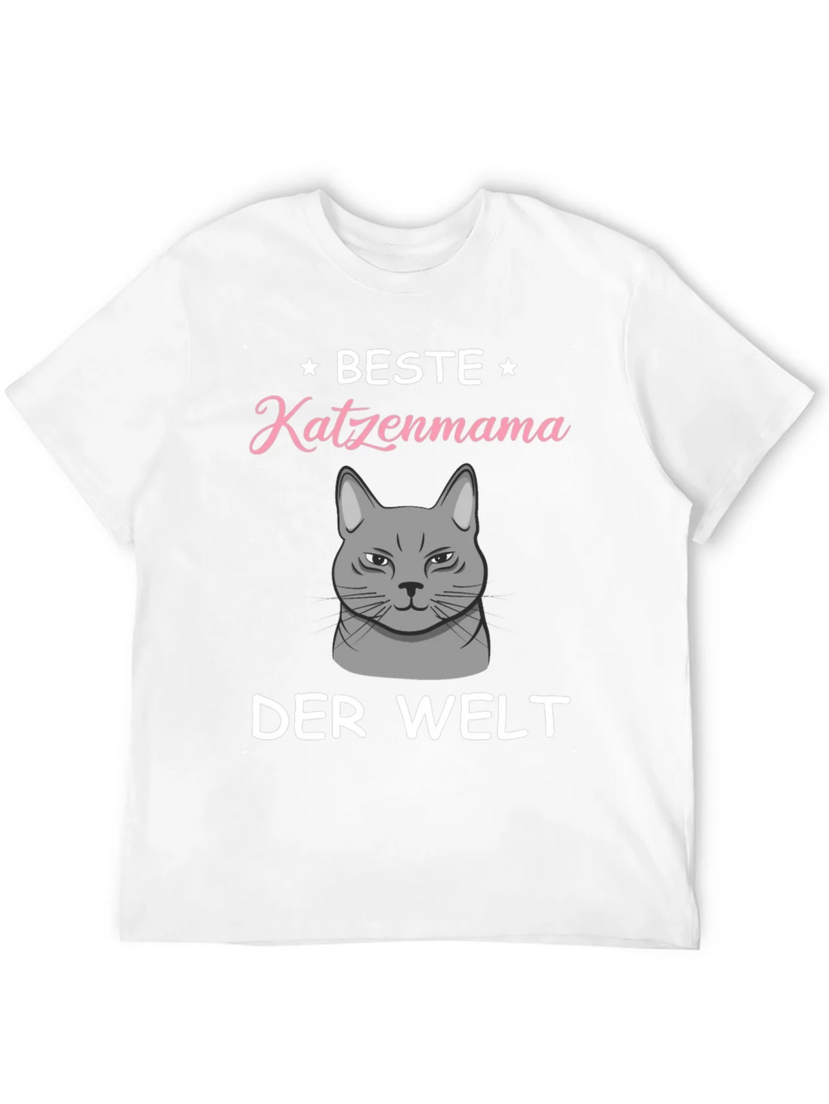 Best Cat Mama T-Shirt - German Text Design product image 3