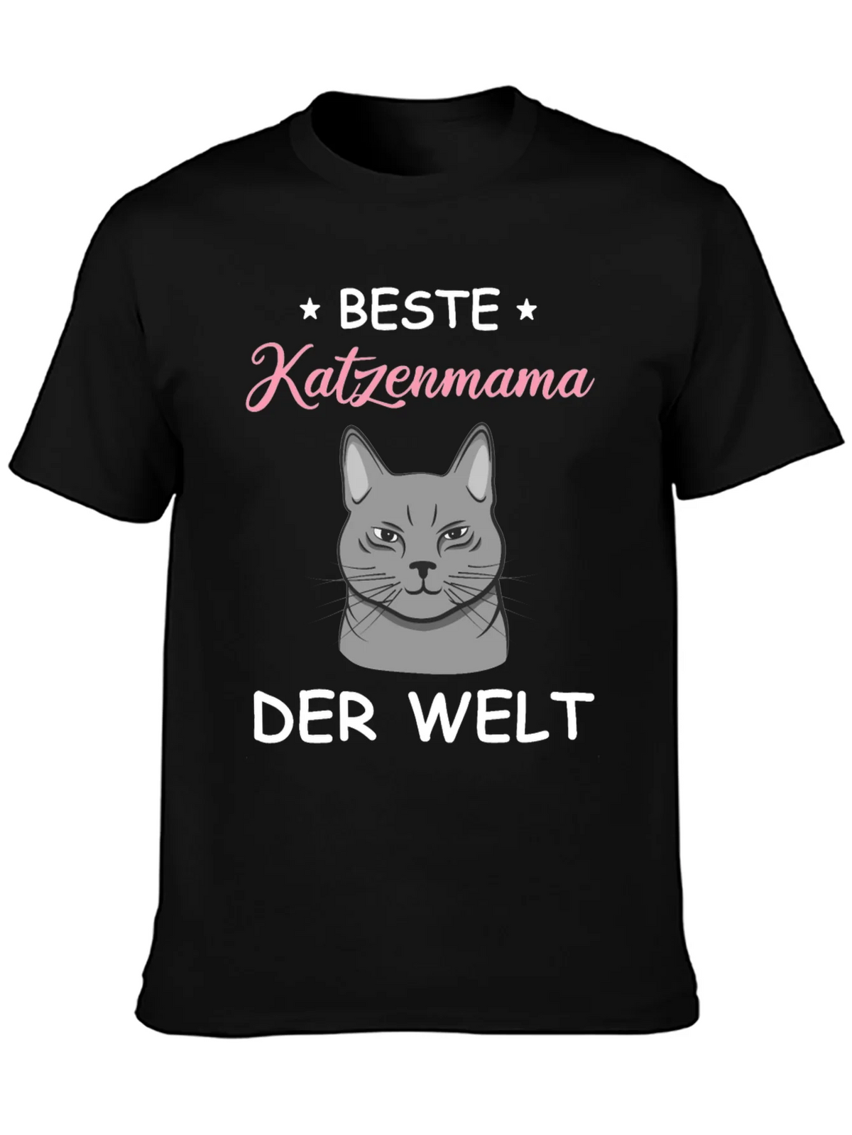 Best Cat Mama T-Shirt - German Text Design product image 6