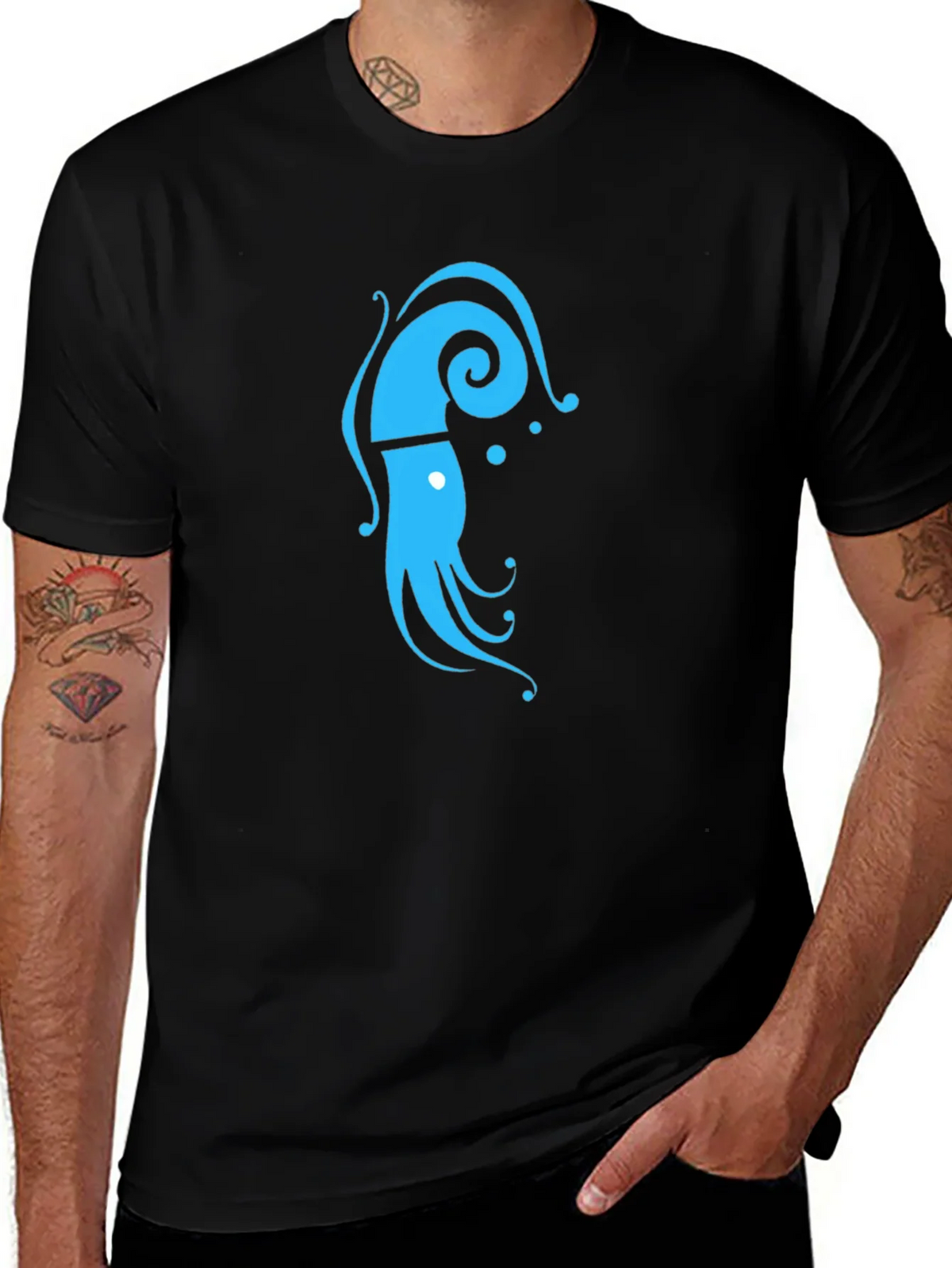 Squid Graphic T-Shirt - Cool Casual Tee product image 1