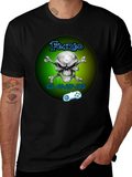 Feared Gaming T-Shirt - Skull & Crossbones Design product image 1