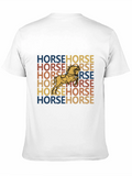 Retro Horse Graphic T-Shirt product image 1