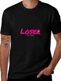 Loser T-Shirt - Black Crew Neck Short Sleeve product image 1