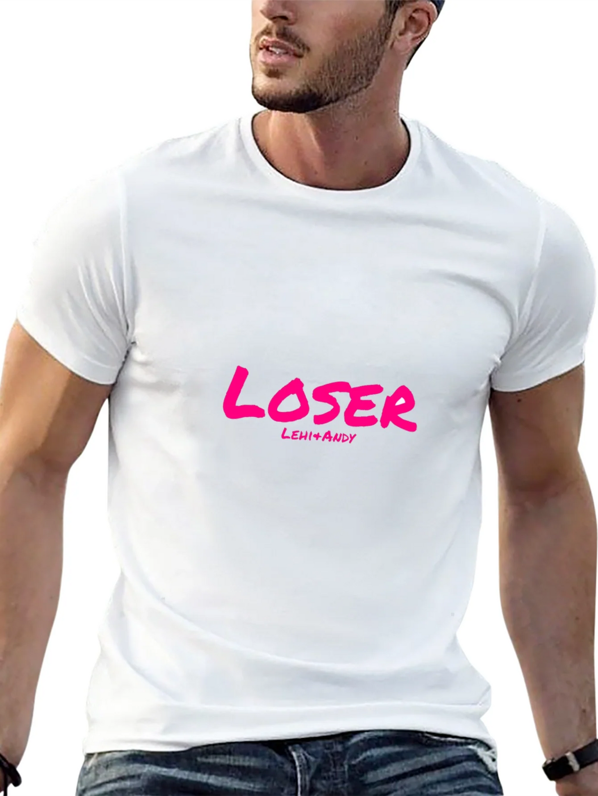 Loser T-Shirt - Black Crew Neck Short Sleeve product image 4