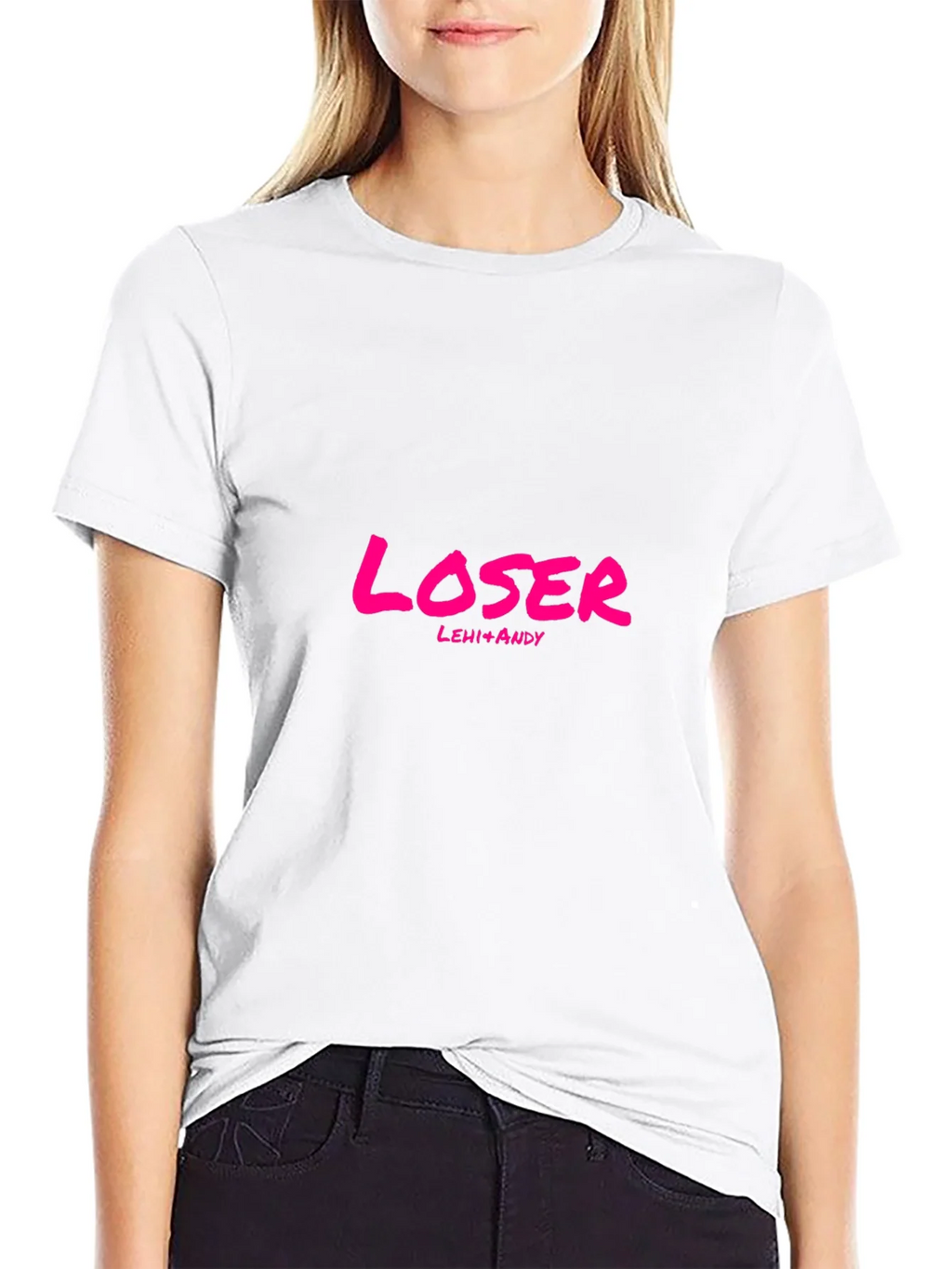 Loser T-Shirt - Black Crew Neck Short Sleeve product image 11