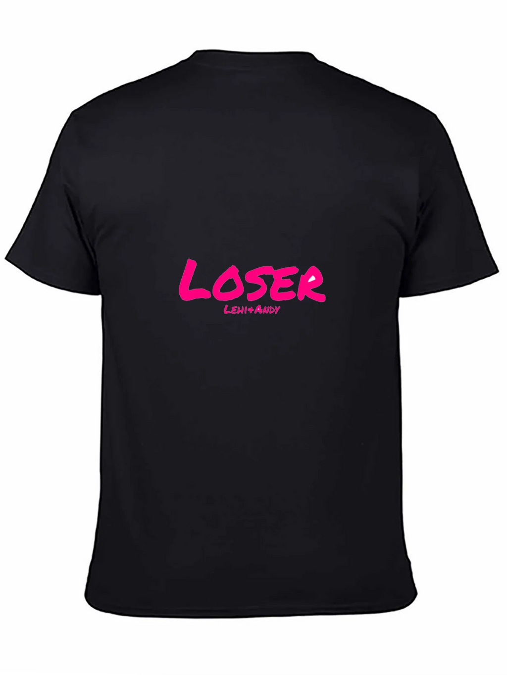 Loser T-Shirt - Black Crew Neck Short Sleeve product image 7