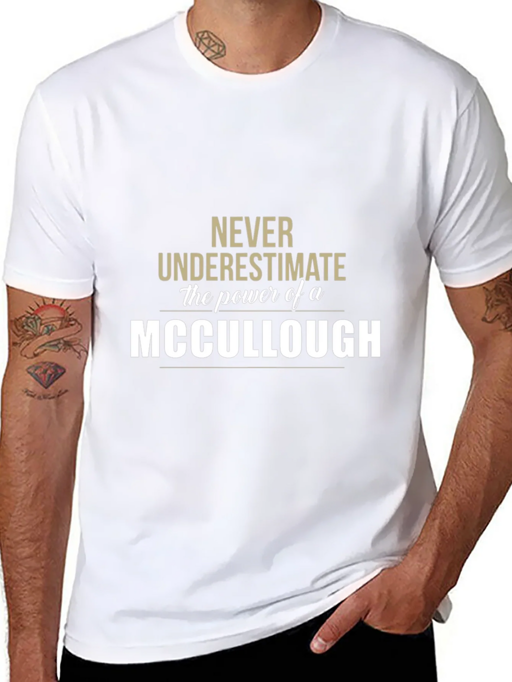 Never Underestimate a MCCULLOUGH T-Shirt product image 10