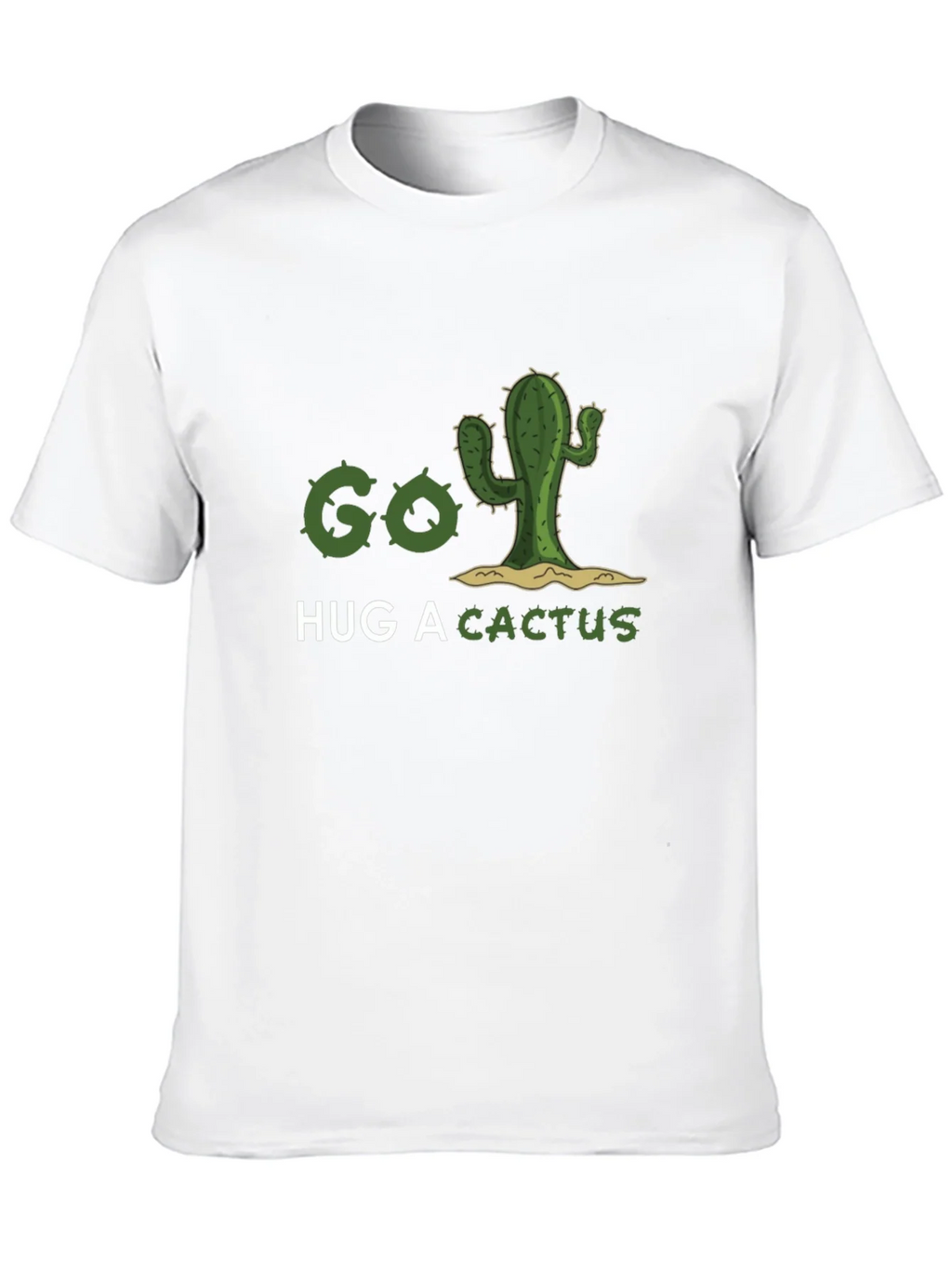 Go Hug A Cactus T-Shirt - Funny Graphic Tee product image 12