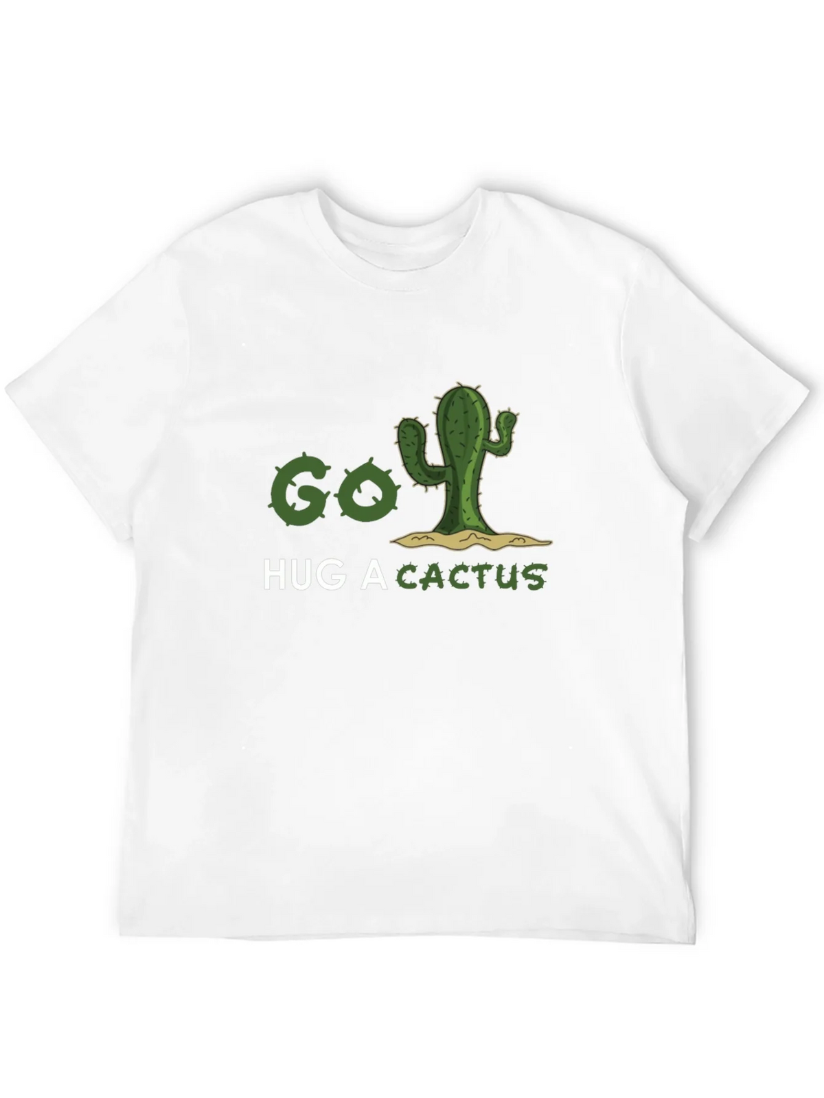 Go Hug A Cactus T-Shirt - Funny Graphic Tee product image 3