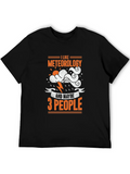 Meteorology T-Shirt: I Like & Maybe 3 People product image 1