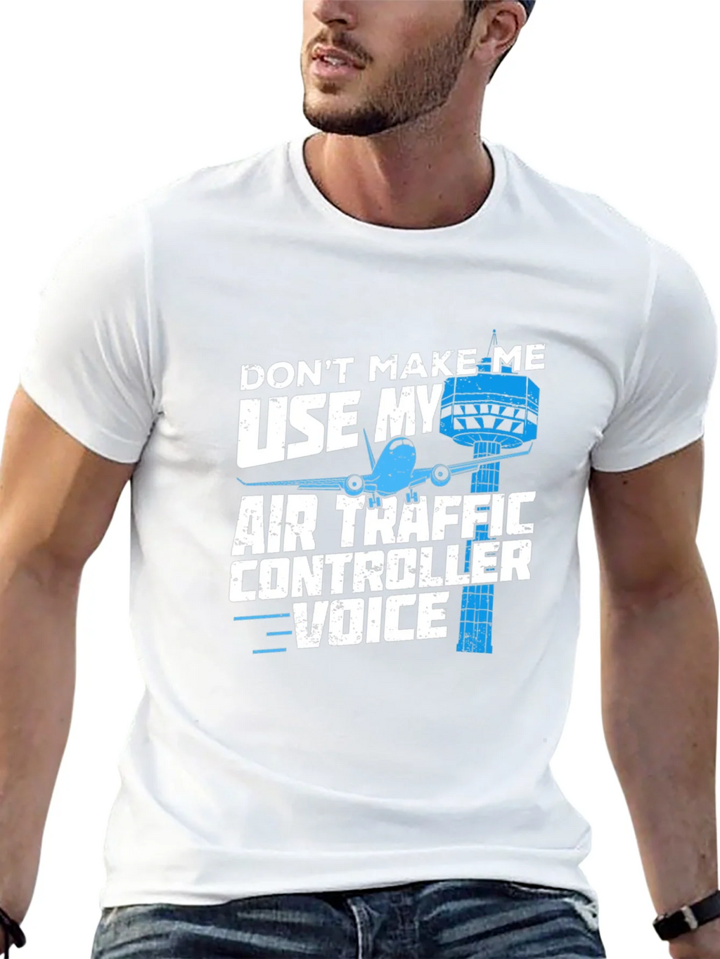 Air Traffic Controller Voice T-Shirt product image 4