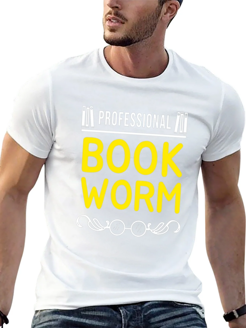 Professional Bookworm T-Shirt product image 4