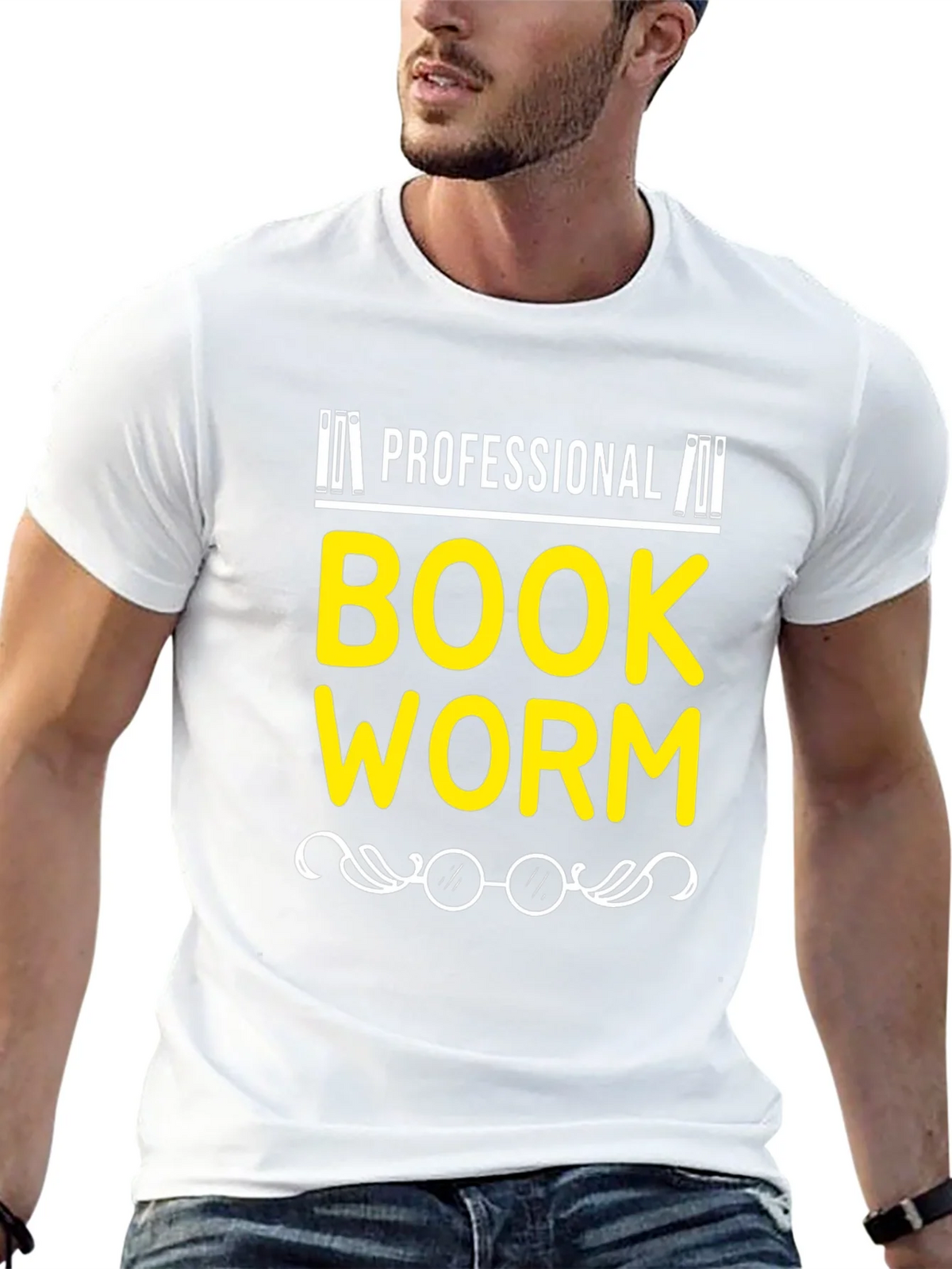 Professional Bookworm T-Shirt product image 4