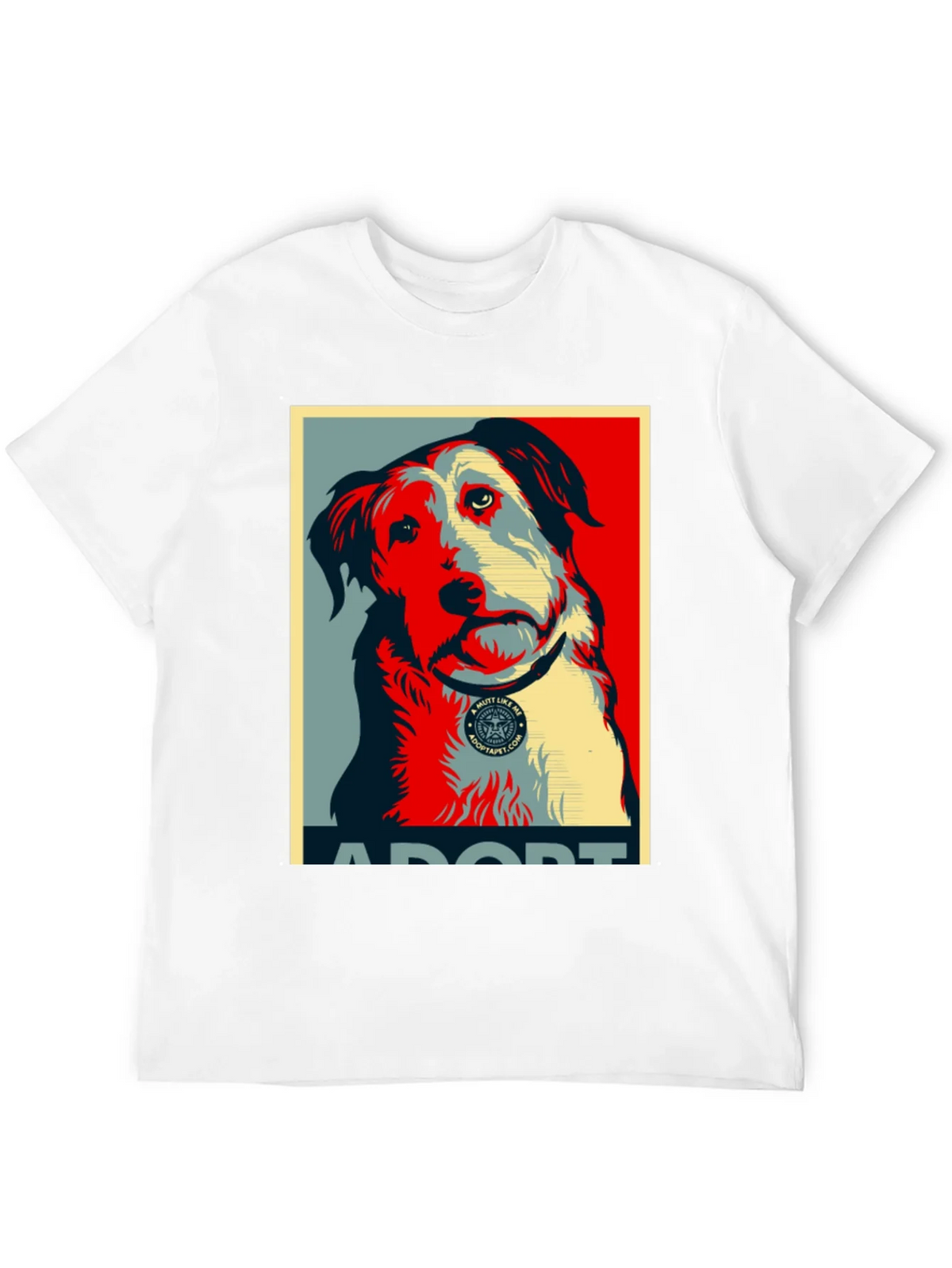 Adopt a Mutt Dog Graphic T-Shirt product image 3