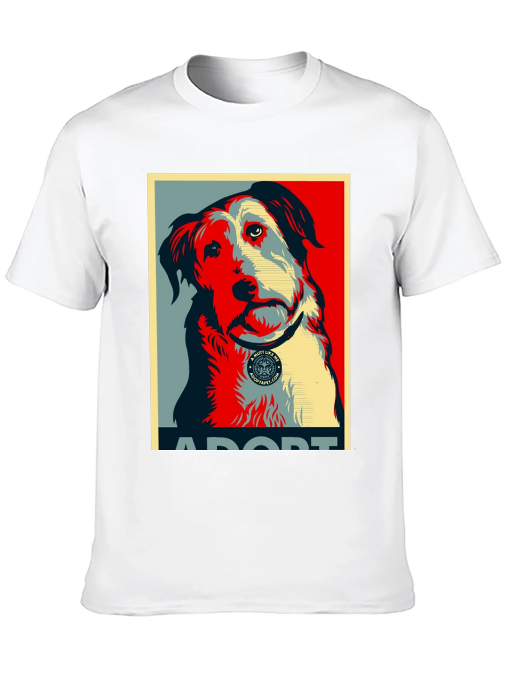 Adopt a Mutt Dog Graphic T-Shirt product image 12