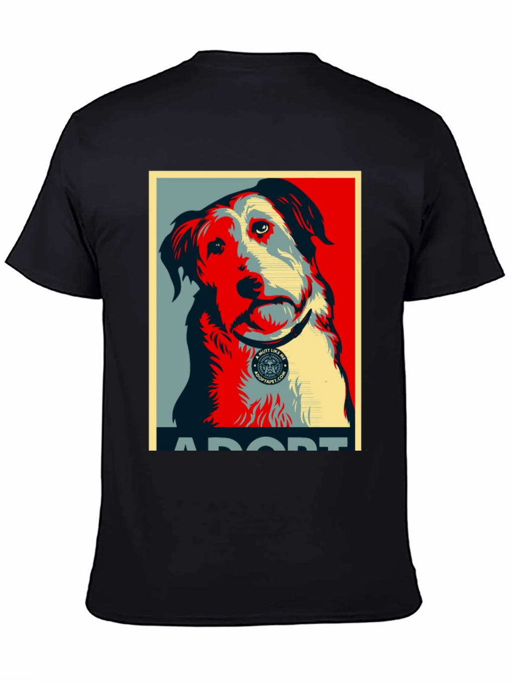 Adopt a Mutt Dog Graphic T-Shirt product image 7