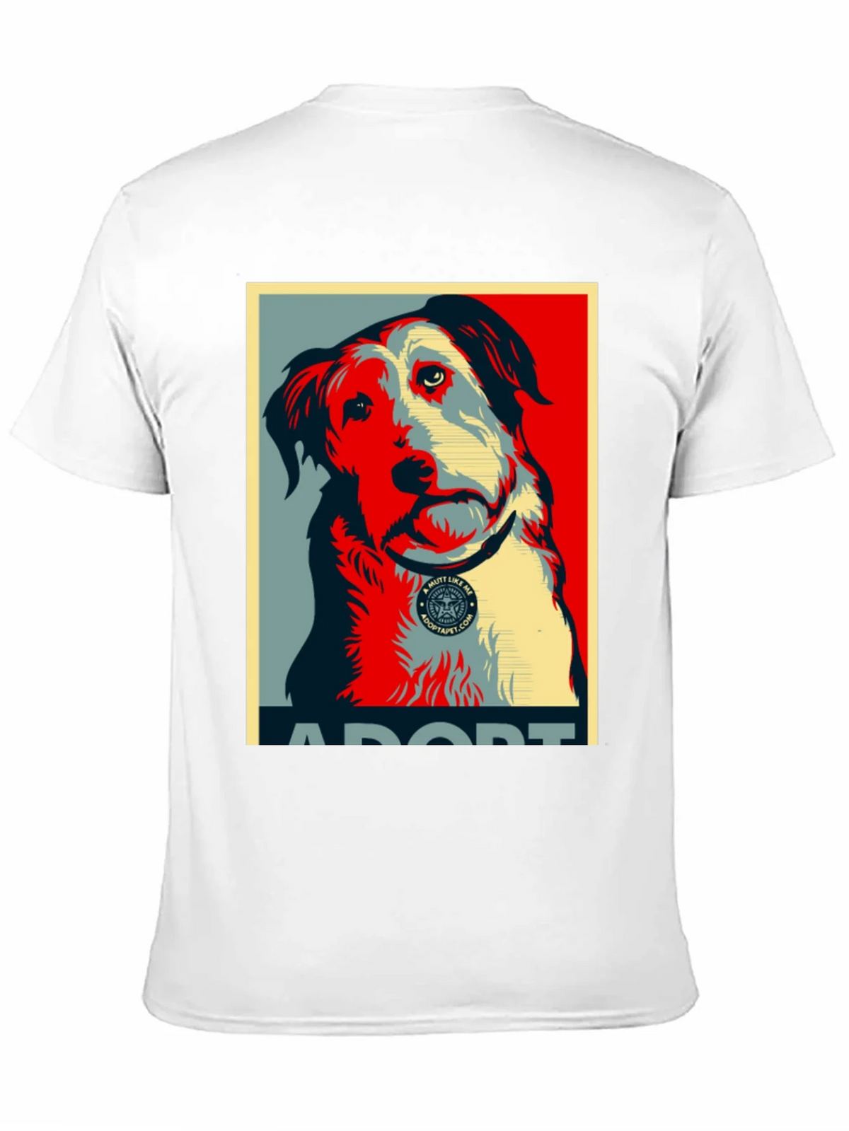 Adopt a Mutt Dog Graphic T-Shirt product image 2