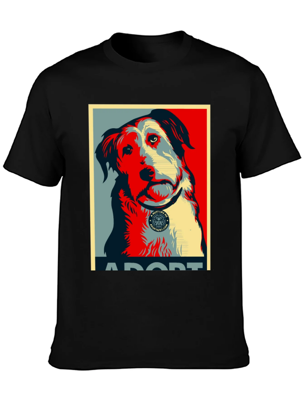 Adopt a Mutt Dog Graphic T-Shirt product image 6