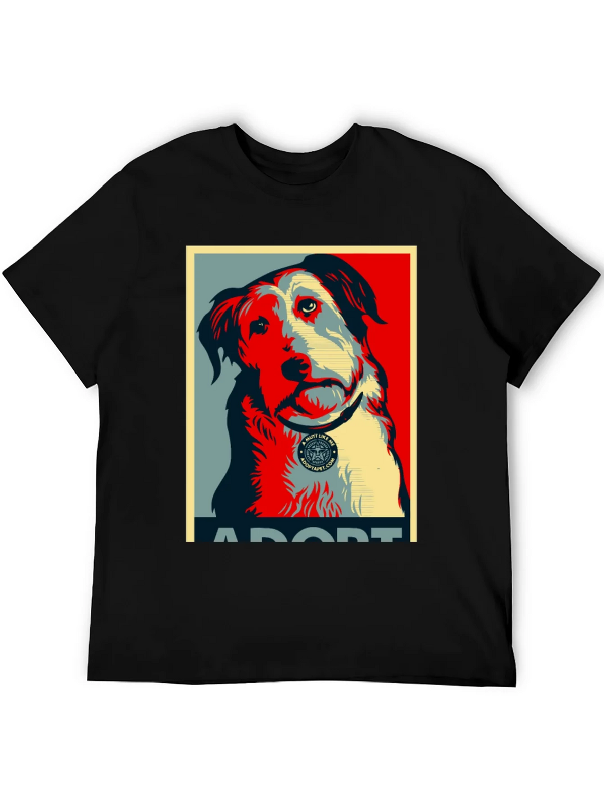 Adopt a Mutt Dog Graphic T-Shirt product image 8