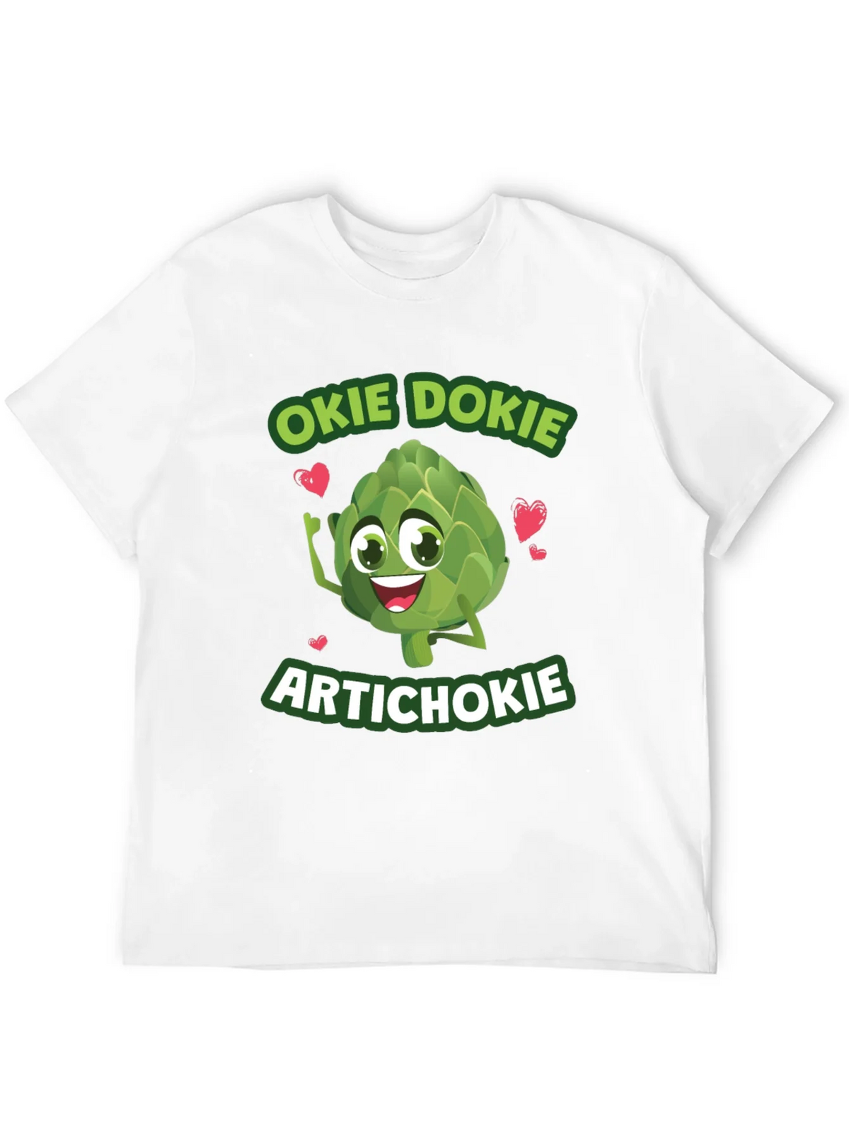 Okie Dokie Artichokie Black Graphic T-Shirt product image 3