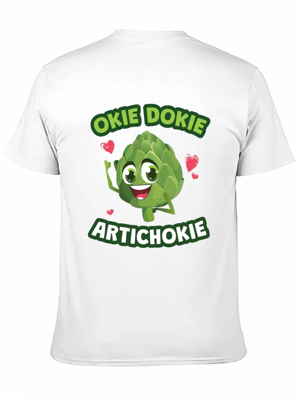 Okie Dokie Artichokie Black Graphic T-Shirt product image 2