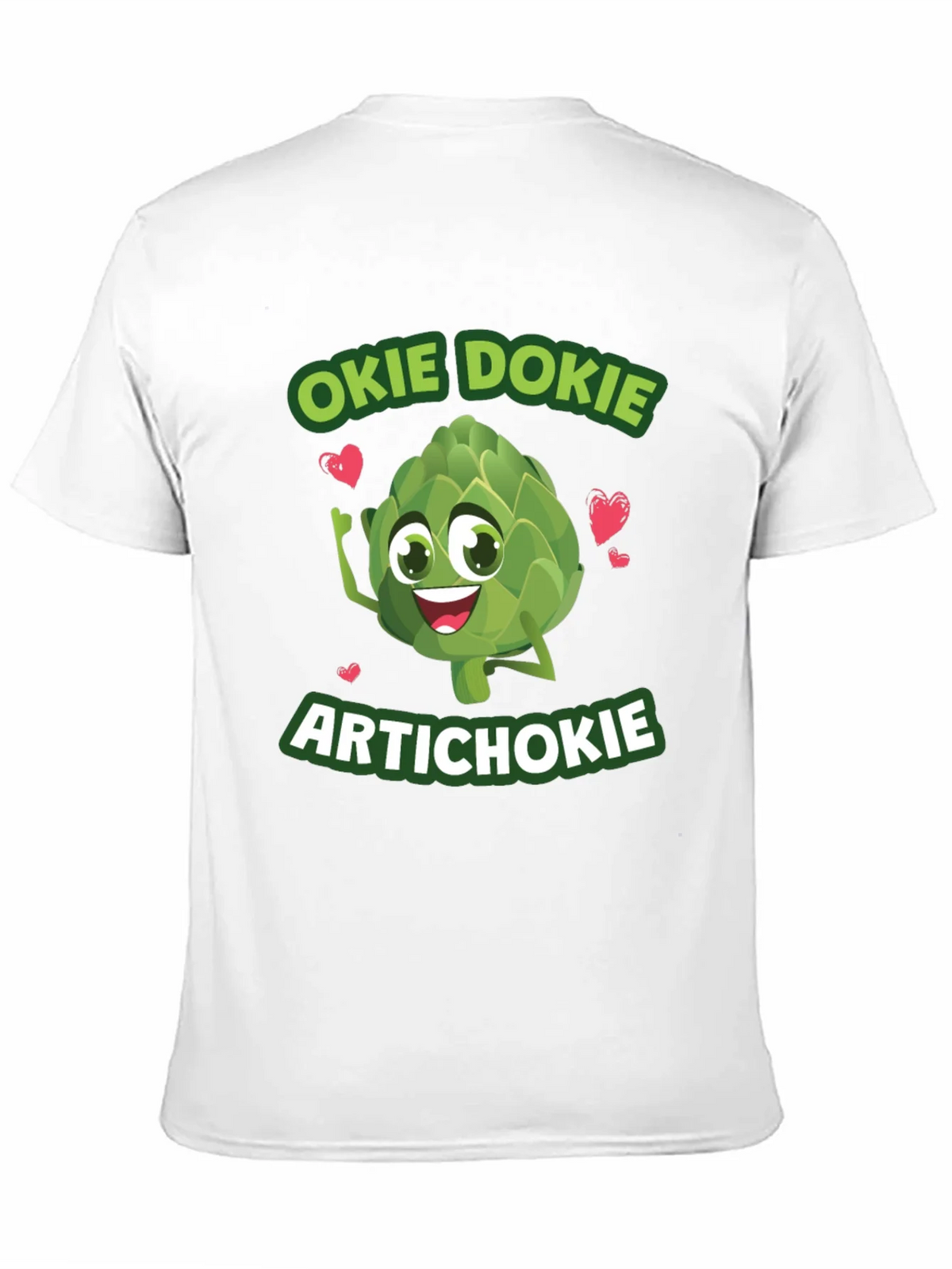 Okie Dokie Artichokie Black Graphic T-Shirt product image 2