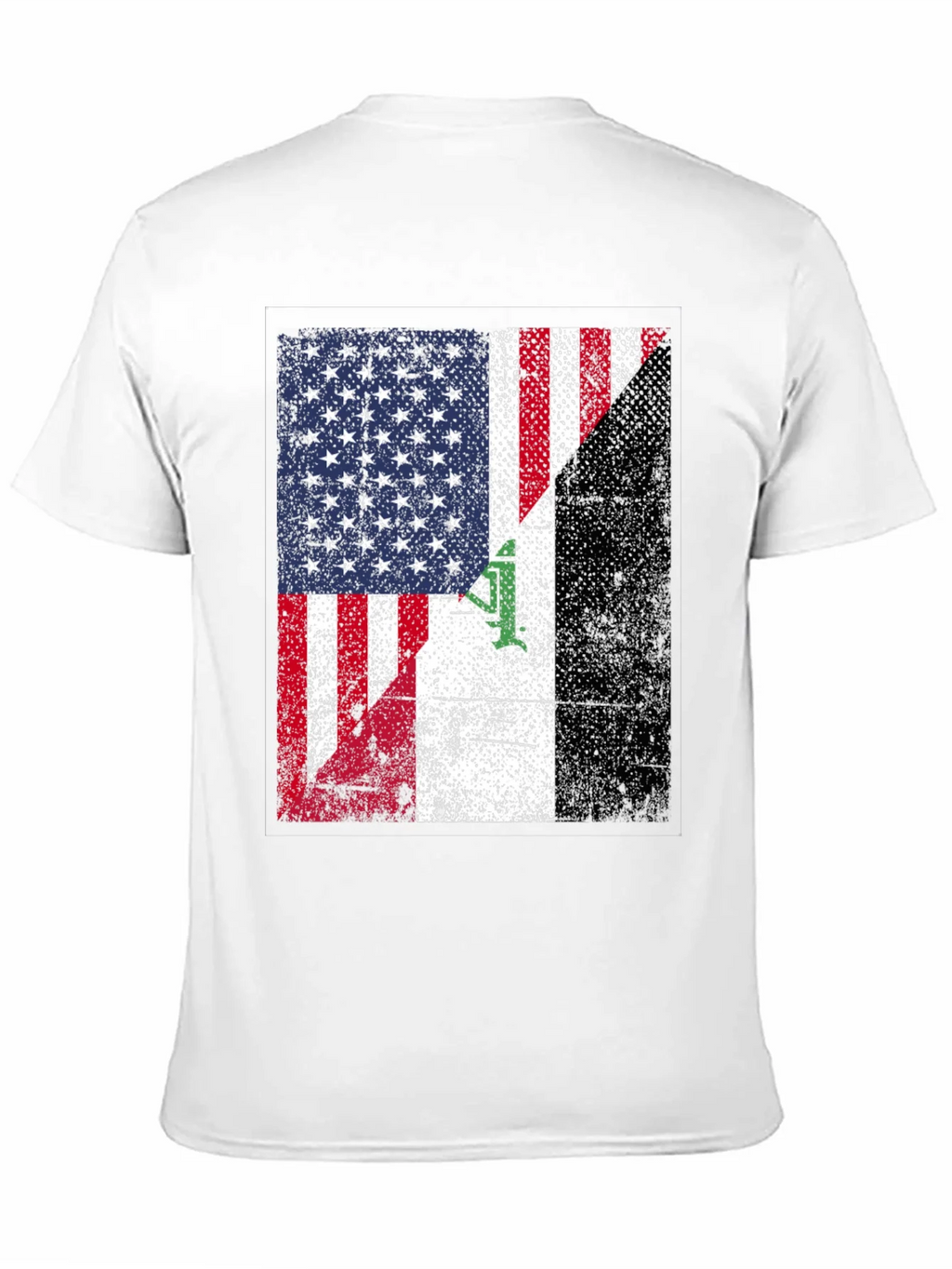 USA Iraq Flag Graphic T-Shirt product image 2
