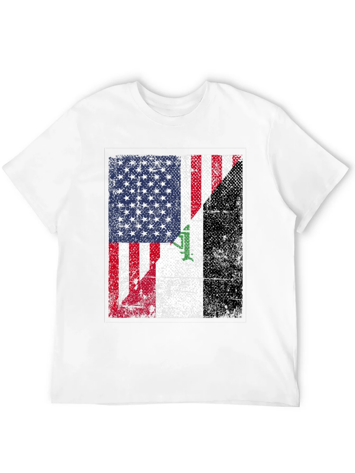 USA Iraq Flag Graphic T-Shirt product image 3