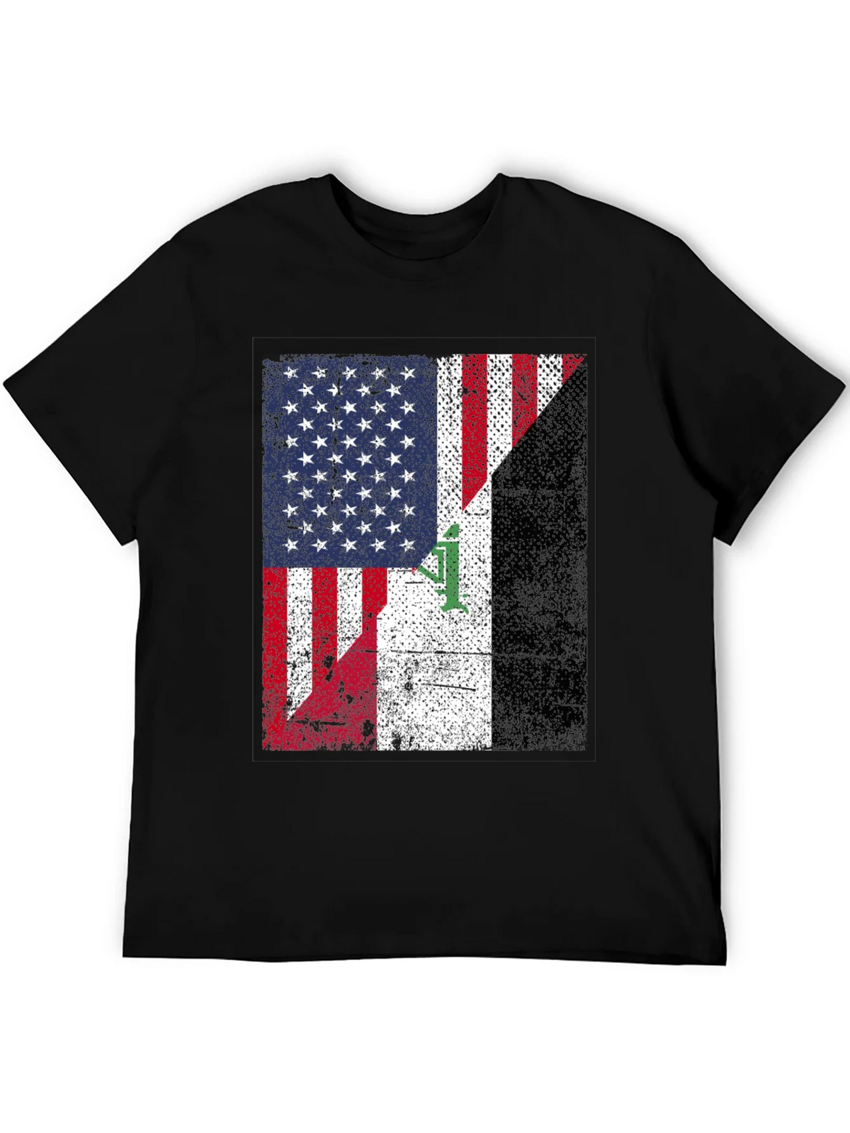 USA Iraq Flag Graphic T-Shirt product image 8