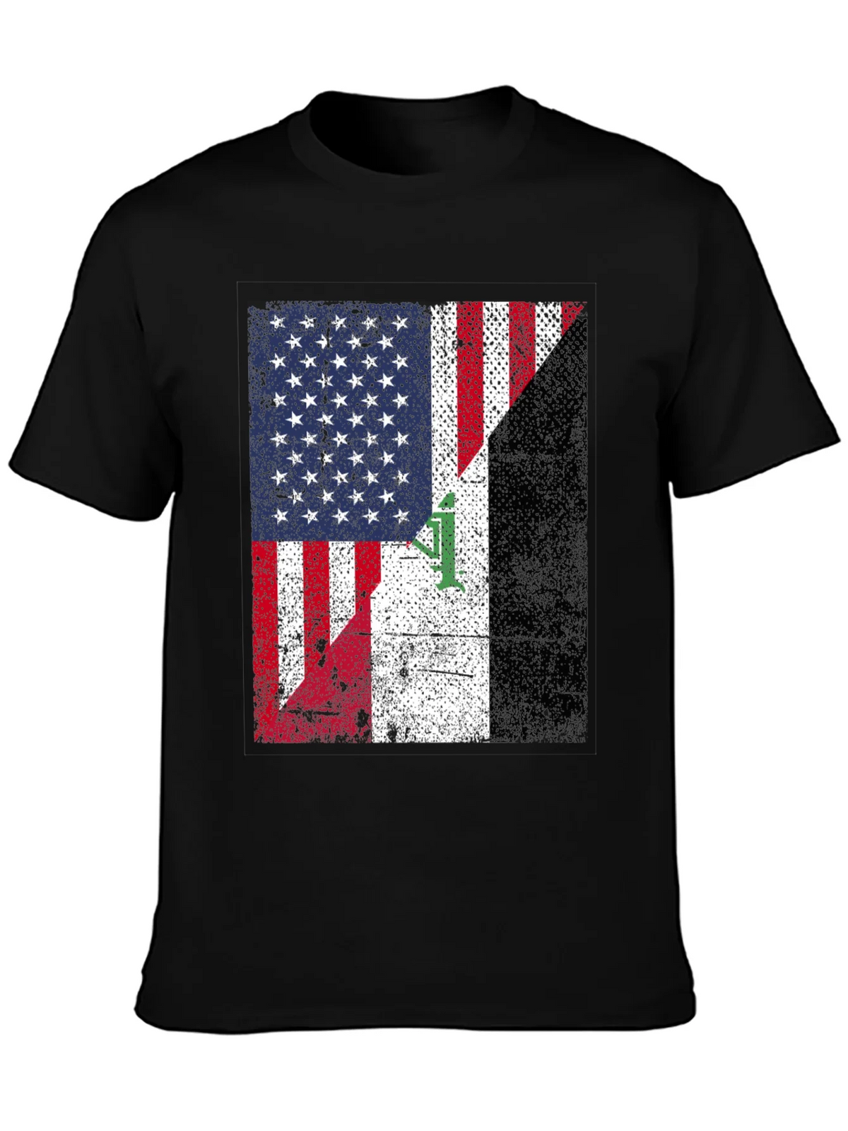 USA Iraq Flag Graphic T-Shirt product image 6