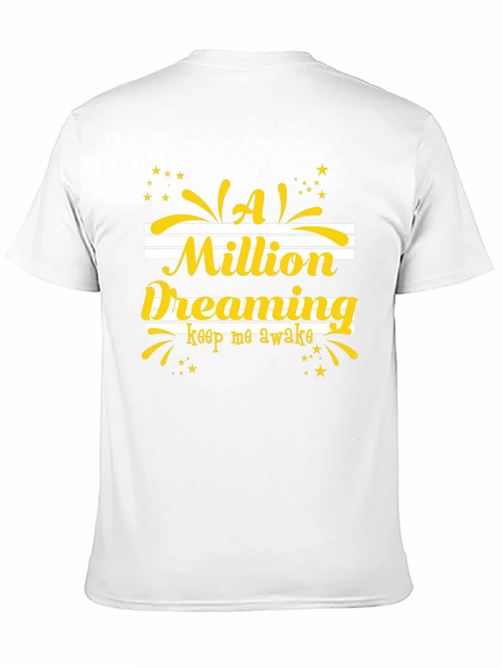 Dreaming Graphic Tee - Black Cotton T-Shirt product image 2