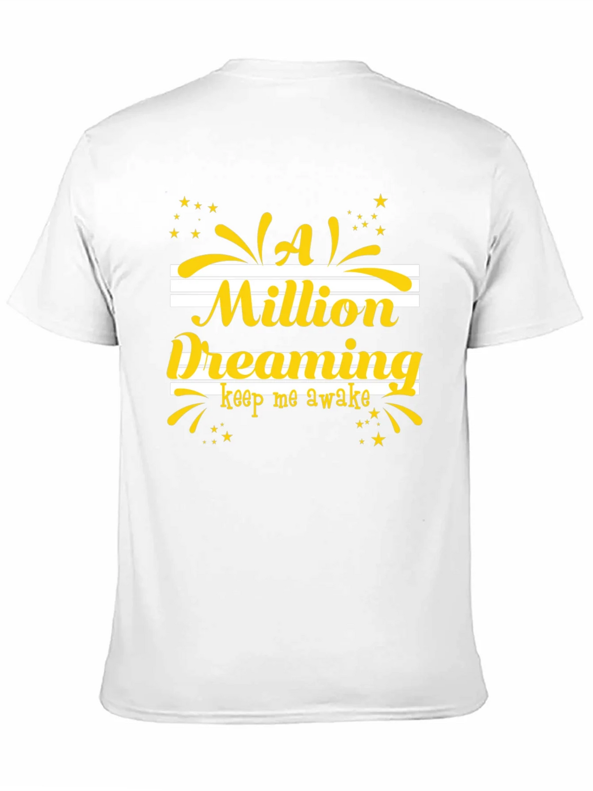 Dreaming Graphic Tee - Black Cotton T-Shirt product image 2