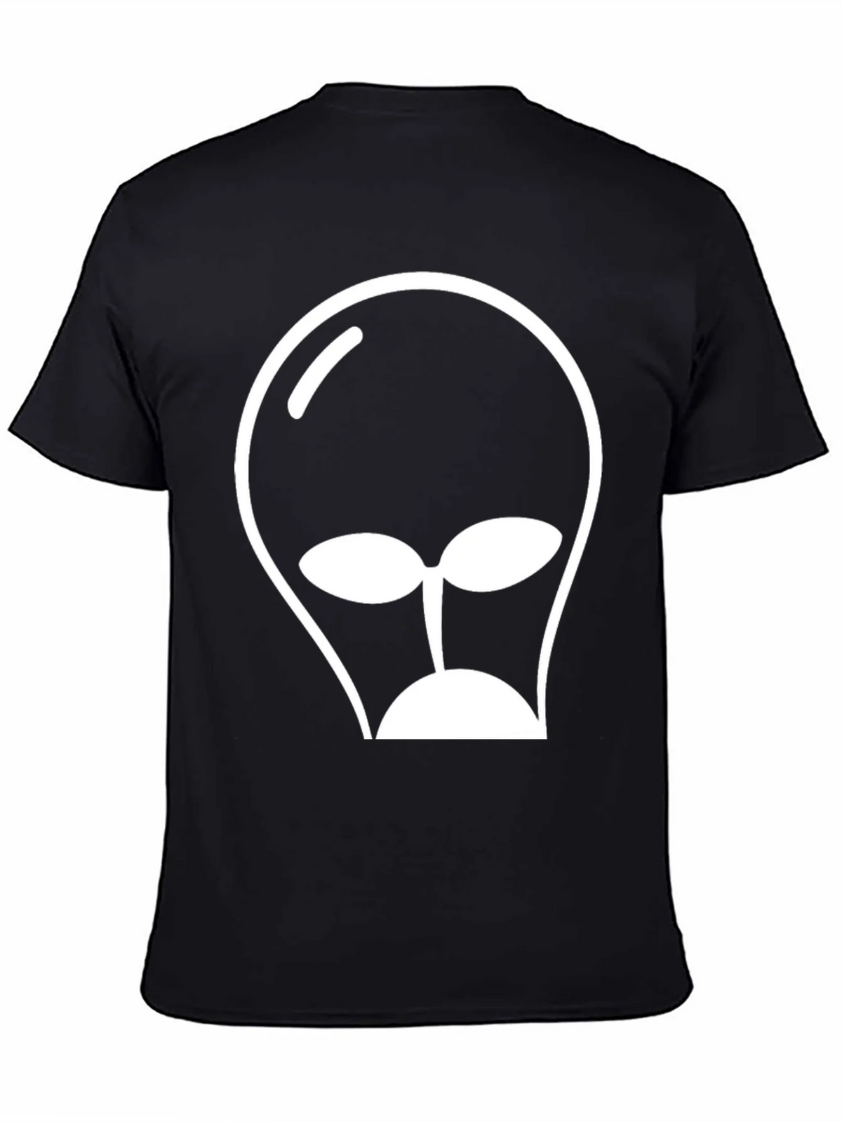 Alien Head Graphic Tee - Black T-Shirt product image 7