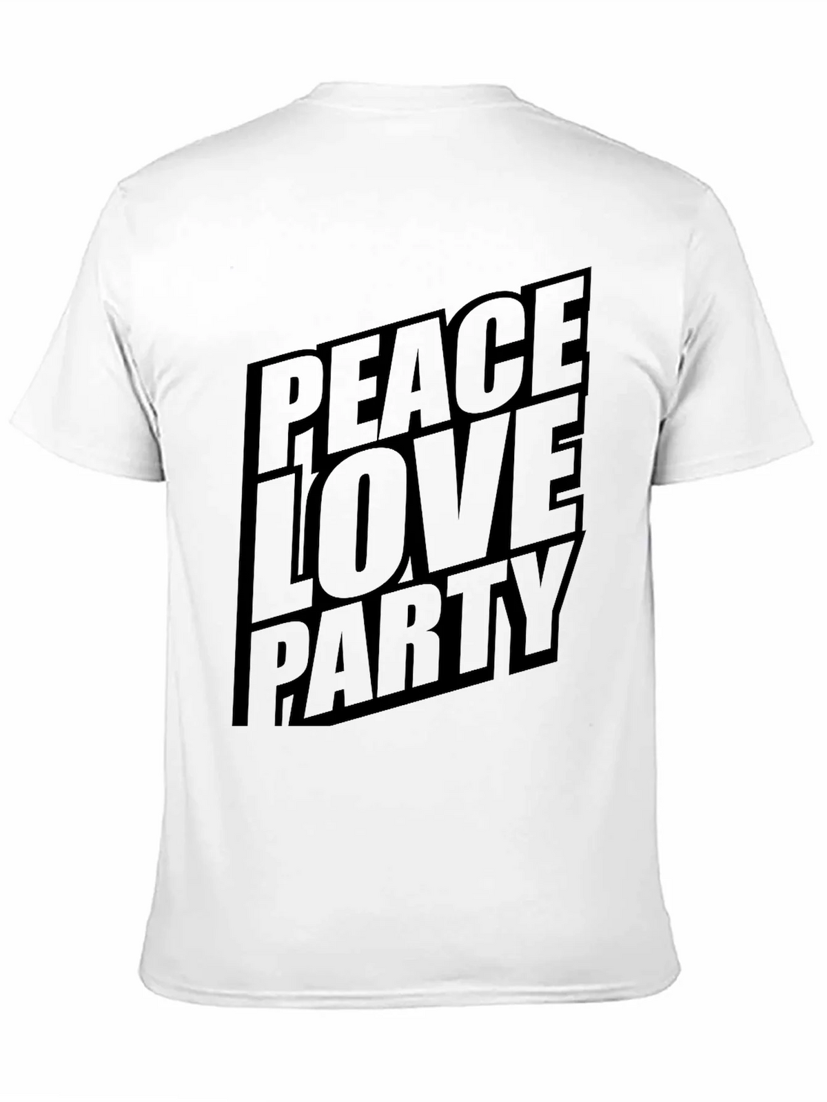 Peace Love Party Graphic T-Shirt product image 2