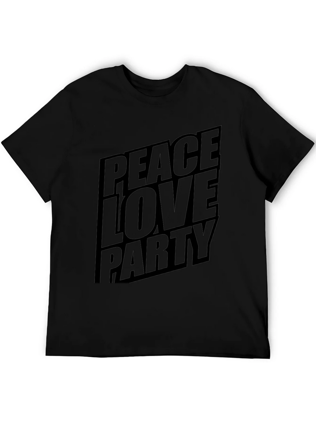 Peace Love Party Graphic T-Shirt product image 8
