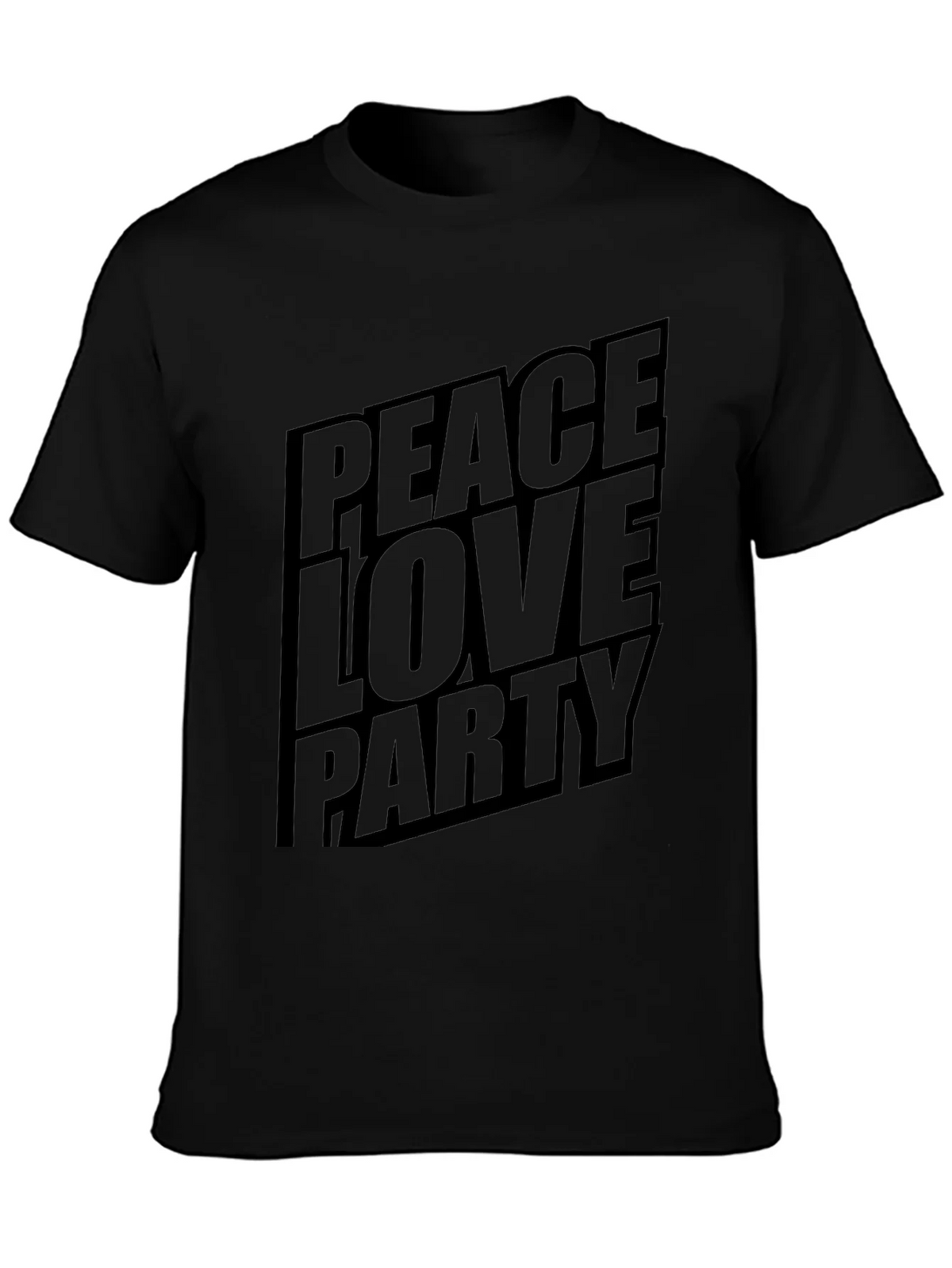 Peace Love Party Graphic T-Shirt product image 6