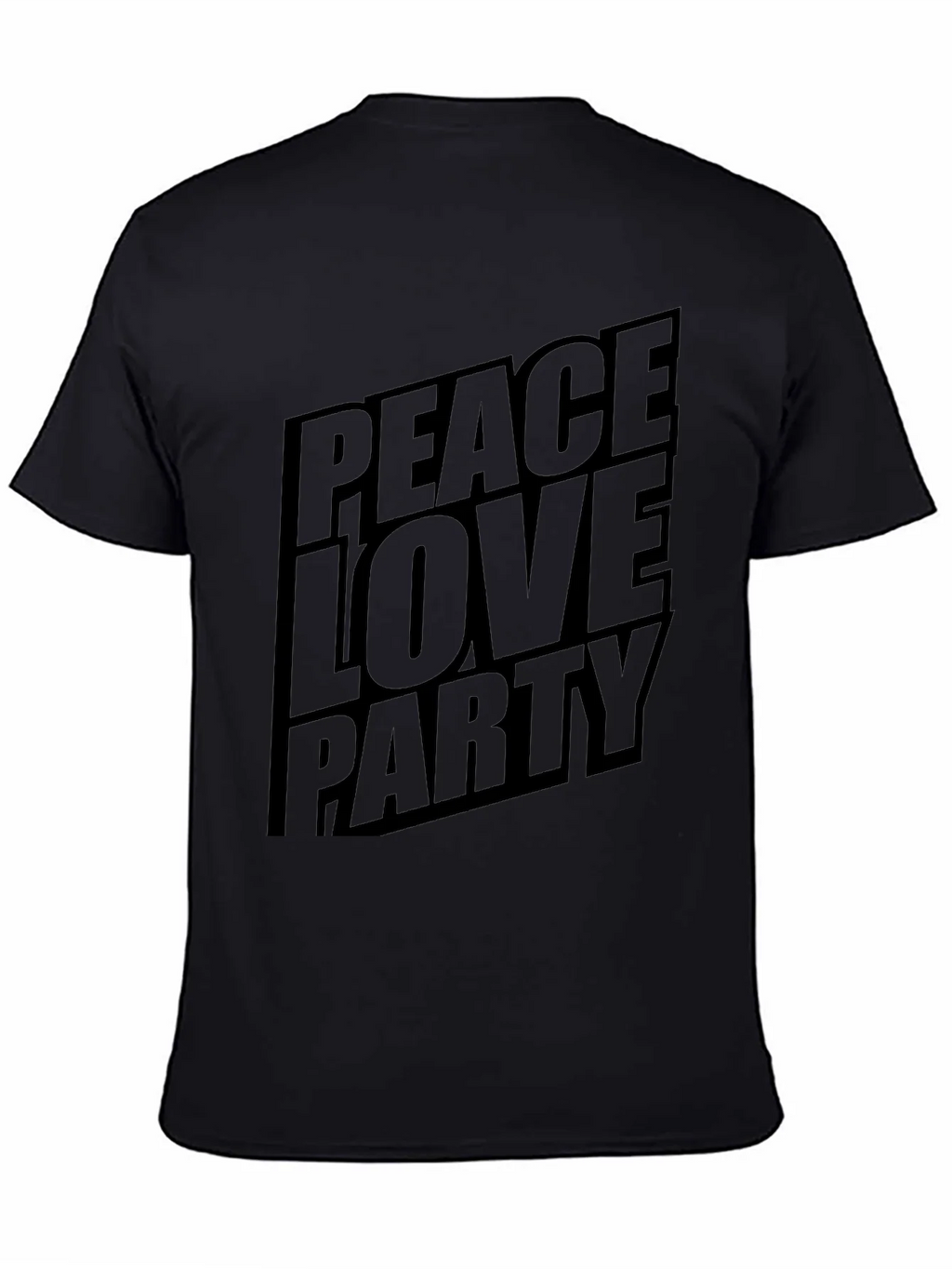 Peace Love Party Graphic T-Shirt product image 7