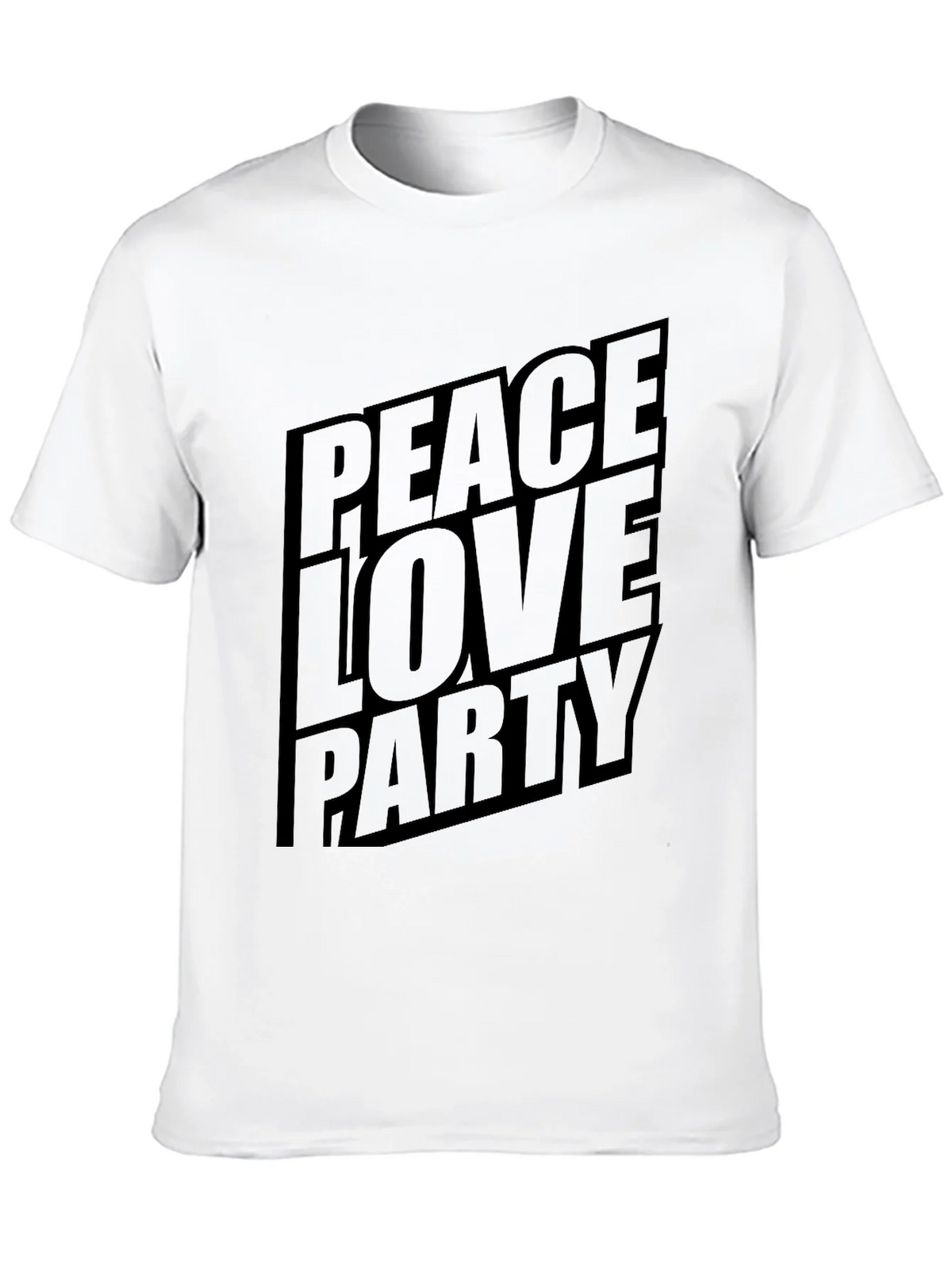 Peace Love Party Graphic T-Shirt product image 12